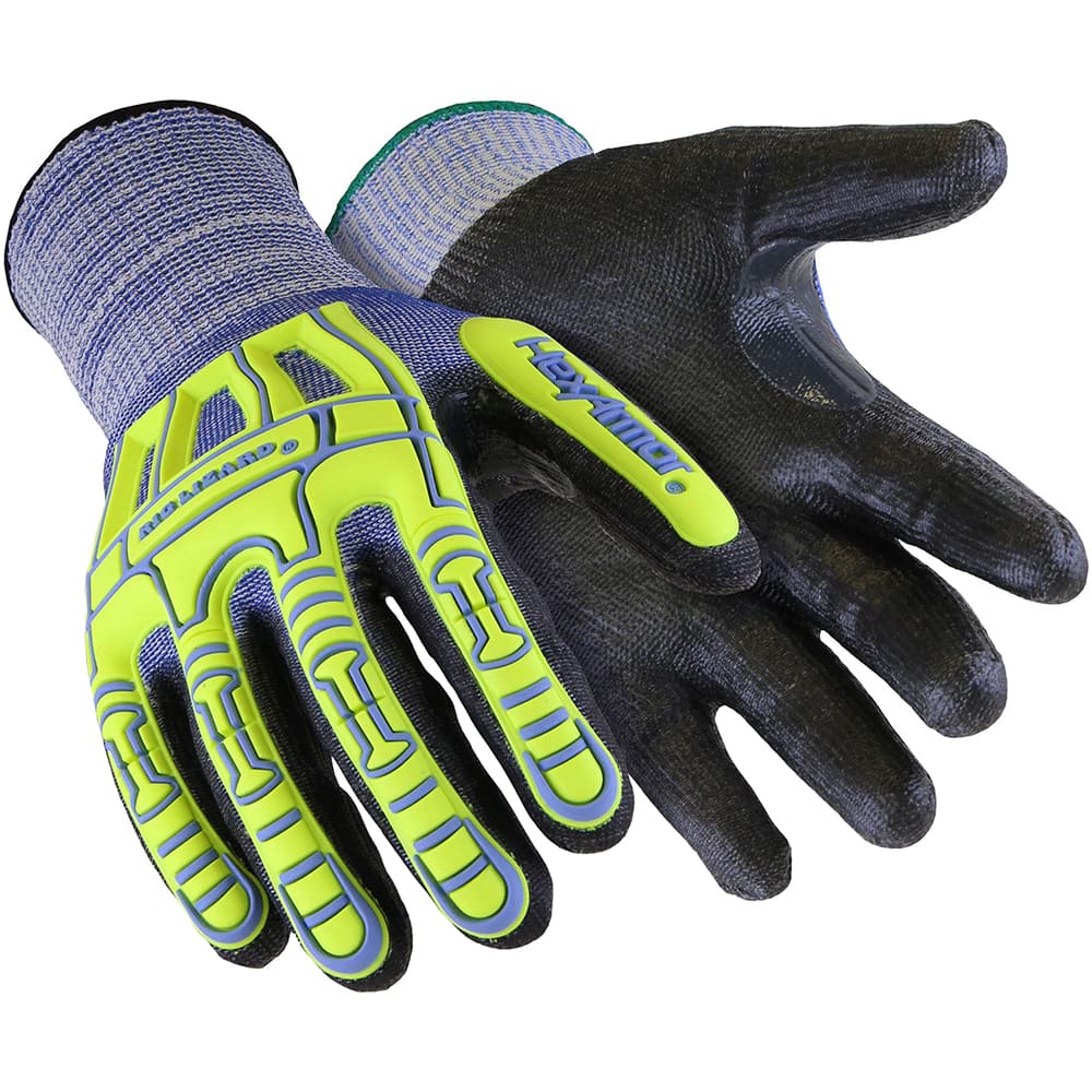 HexArmor - Cut & Puncture Resistant Gloves ANSI/ISEA Cut Resistance Level: A6 Coated Area: Palm & Fingers - Americas Industrial Supply