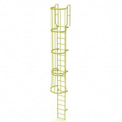 TRI-ARC - Rolling & Wall Mounted Ladders & Platforms Type: Fixed Ladder Style: Safety Cage - Americas Industrial Supply