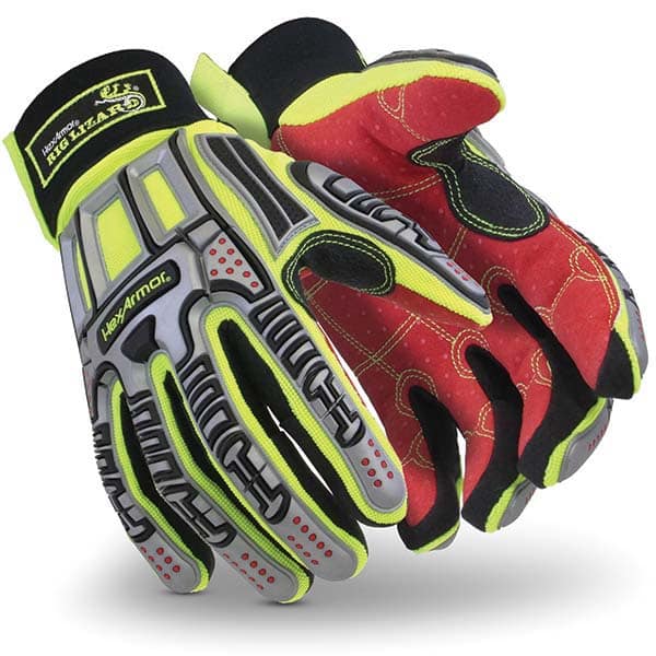 HexArmor - Cut & Puncture Resistant Gloves Type: Mechanics ANSI/ISEA Puncture Resistance Level: 4 - Americas Industrial Supply