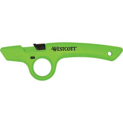 Westcott - Utility Knives, Snap Blades & Box Cutters Type: Safety Cutter Blade Type: Retractable - Americas Industrial Supply