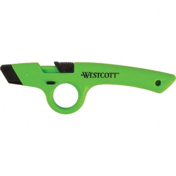 Westcott - Utility Knives, Snap Blades & Box Cutters Type: Safety Cutter Blade Type: Retractable - Americas Industrial Supply