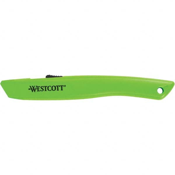 Westcott - Utility Knives, Snap Blades & Box Cutters Type: Safety Cutter Blade Type: Retractable - Americas Industrial Supply