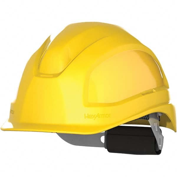 HexArmor - ANSI Type I Class E 6-Point Ratchet Short Brim Hard Hat - Americas Industrial Supply