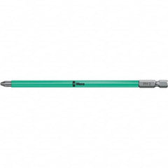 Wera - Phillips Screwdriver Bits Type: Phillips Bit Point Size: 2 - Americas Industrial Supply