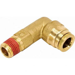 Parker - Metal Push-To-Connect Tube Fittings Type: 90 Degree Elbow Tube Outside Diameter (Inch): 0.625 - Americas Industrial Supply