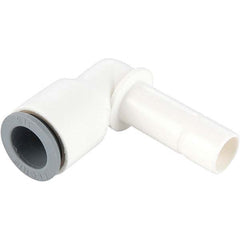 Parker - Plastic Push-To-Connect Tube Fittings Type: Plug-In Elbow Tube Outside Diameter (Inch): 1/4 x 3/8 - Americas Industrial Supply