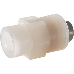 Parker - Plastic Push-To-Connect Tube Fittings Type: Female Connector Tube Outside Diameter (Inch): 1/2 x 3/8 - Americas Industrial Supply