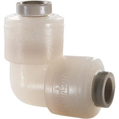 Parker - Plastic Push-To-Connect Tube Fittings Type: Union Elbow Tube Outside Diameter (Inch): 5/16 x 5/16 - Americas Industrial Supply