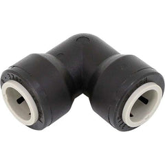 Parker - Plastic Push-To-Connect Tube Fittings Type: Bulkhead Union Tube Outside Diameter (Inch): 3/8 x 1/4 - Americas Industrial Supply