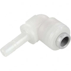 Parker - Plastic Push-To-Connect Tube Fittings Type: Tube Elbow Barb Connector Tube Outside Diameter (Inch): 1/2 x 1/2 - Americas Industrial Supply