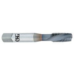 ‎6-32 Dia.-2B-2FL - HSSE - TiCN - Plug - Spiral Flute Tap - Americas Industrial Supply