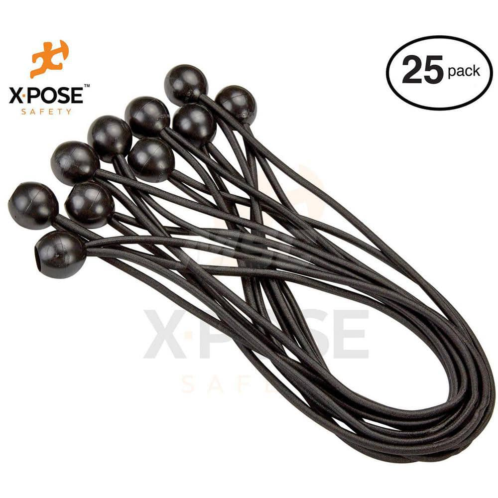 6' Bungee Cord with Ball End Black