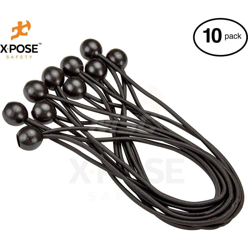 9' Bungee Cord with Ball End Black