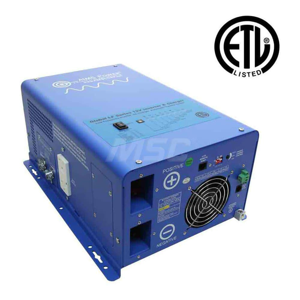 Power Inverters; Input Voltage: 120.00; Output Voltage: 120; Continuous Output Power: 2000; Peak Output Power: 6000; Maximum Input Current Rating: 16; Output Amperage: 16.67; Mounting Type: Surface Mount; Input Voltage: 120.00; Output Voltage: 120; Mount