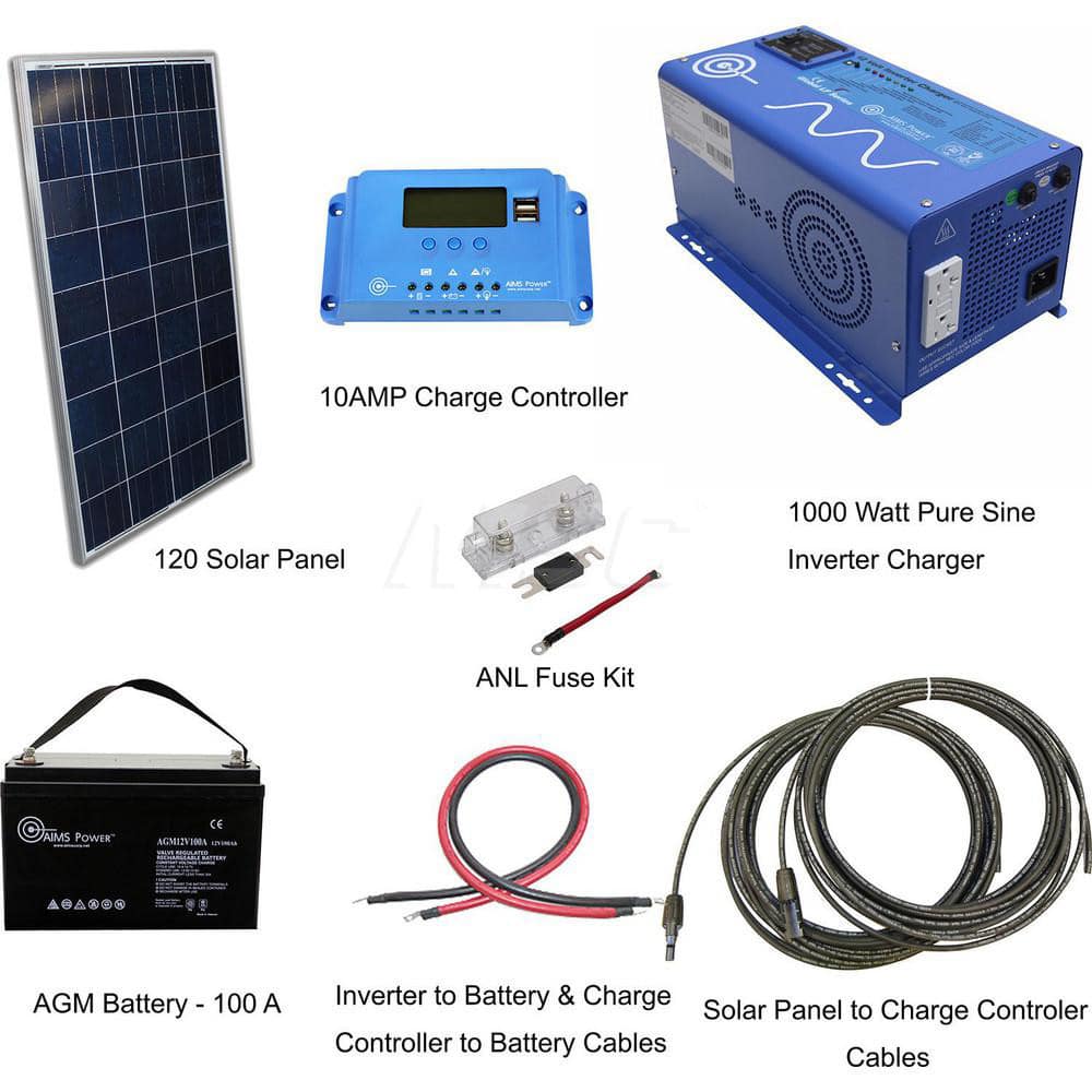 Solar Panels; Maximum Output Power (W): 120; Amperage (mA): 6.49; Terminal Contact Type: MC-4; Mounting Type: Mounting Holes