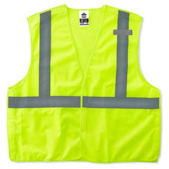 8215BA 2/3 XL Lime Breakaway Mesh Vest Type R Class 2 Economy - Americas Industrial Supply