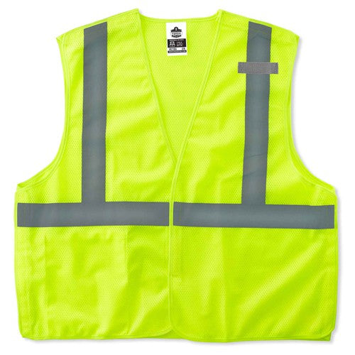 8215BA 4/5 XL Lime Breakaway Mesh Vest Type R Class 2 Economy - Americas Industrial Supply