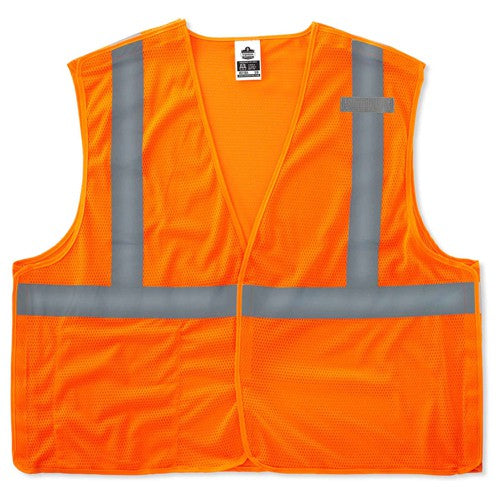 8215BA XS Orange Breakaway Mesh Vest Type R Class 2 Economy - Americas Industrial Supply