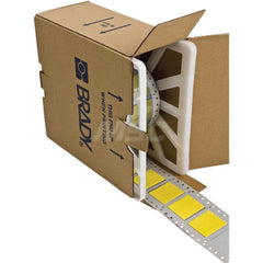 Wire Marker Tag Tape & Dispensers; Wire Marker Tape/Dispenser Type: Cable Wrap Sheet Labels; Tape Style: Printable; Tape Material: Polyolefin; Background Color: Yellow; Maximum Operating Temperature (F): 275; Minimum Operating Temperature (F): -67