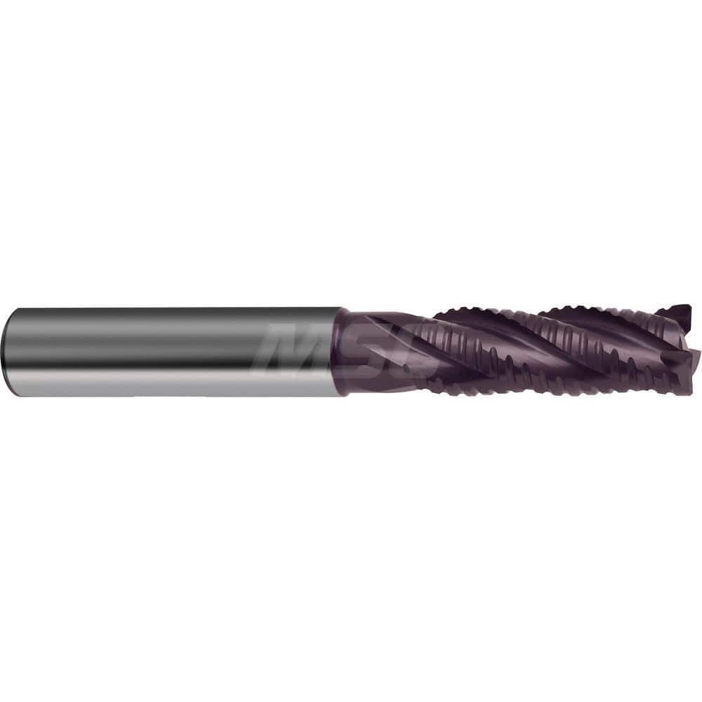 Guhring Steel and Cast Iron Roughing End Mill 6.00mm Diameter 6.0mm Shank 18.00mm Length of Cut 65mm Overall