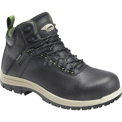 Work Boot: Size 11.5, 6″ High, Leather, Composite Toe Wide Width, Non-Slip Sole