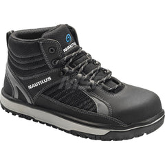 Work Boot: Size 14, 6″ High, Composite, Alloy Toe Medium Width, Non-Slip Sole