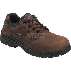 Work Boot: Size 14, 3″ High, Leather, Composite Toe Wide Width, Non-Slip Sole