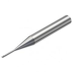 R216.32-01030-AI10G 1620 1mm 2 FL Solid Carbide End Mill - Corner Radius w/Cylindrical Shank - Americas Industrial Supply