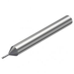 R216.32-00630-AJ06G 1620 0.6mm 2 FL Solid Carbide End Mill - Corner Radius w/Cylindrical Shank - Americas Industrial Supply