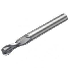 R216.42-04030-AK05G 1620 4mm 2 FL Solid Carbide Ball Nose End Mill w/Cylindrical Shank - Americas Industrial Supply