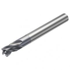 RA216.24-1630DAK04G 1610 6.35mm 4 FL Solid Carbide End Mill - Corner Radius w/Cylindrical Shank - Americas Industrial Supply