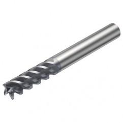 RA216.24-4050BAK20P 1630 15.875mm 4 FL Solid Carbide End Mill - Corner Radius w/Cylindrical Shank - Americas Industrial Supply