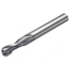 RA216.42-3230-AK16G 1610 12.7mm 2 FL Solid Carbide Ball Nose End Mill w/Cylindrical Shank - Americas Industrial Supply