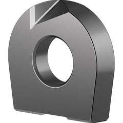 Milling Insert:  KDMB12M0ERGN,  KCU15, N/A Finish,  0.4724″ OAW