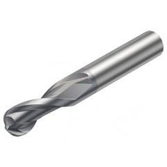 1B232-0238-XA 1620 2.38mm 2 FL Ballnose w/Cylindrical Shank - Americas Industrial Supply
