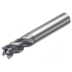 R216.T4-12030CAS16N 1620 12mm 4 FL Solid Carbide Turn-Milling End Mill w/Cylindrical Shank - Americas Industrial Supply