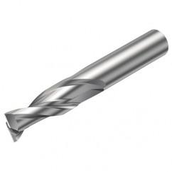 2P232-0500-NA H10F 5mm FL Straight Center Cut w/Cylindrical Shank - Americas Industrial Supply