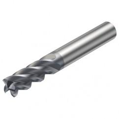 2P341-0400-MA 1640 4mm FL Straight Center Cut w/Cylindrical Shank - Americas Industrial Supply