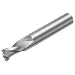 2S220-0300-020-NC H10F 3mm FL Straight Corner Radius Center Cut w/Cylindrical with Neck Shank - Americas Industrial Supply