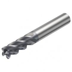 2S340-0500-100-MA 1640 5mm 4 FL Straight Corner Radius Center Cut w/Cylindrical Shank - Americas Industrial Supply
