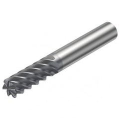 R215.24-04050BAC11H 1610 4mm 4 FL Solid Carbide End Mill - Corner Radius w/Cylindrical Shank - Americas Industrial Supply