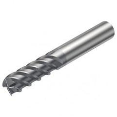 R215.H4-04050BAC01H 1610 4mm 4 FL Solid Carbide high feed End Mill w/Cylindrical Shank - Americas Industrial Supply