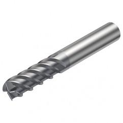 R215.H4-10050DAC03H 1610 10mm 4 FL Solid Carbide high feed End Mill w/Cylindrical Shank - Americas Industrial Supply