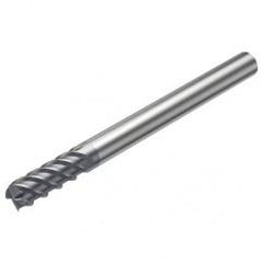 R215.H4-10050DAK03P 1620 10mm 4 FL Solid Carbide high feed End Mill w/Cylindrical Shank - Americas Industrial Supply