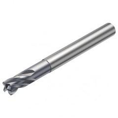 R216.24-06030BAJ06G 1610 6mm 4 FL Solid Carbide End Mill - Corner Radius w/Cylindrical Shank - Americas Industrial Supply