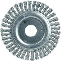 4 1/2″ × 7/8″-0.020″ Wire Size - Roughneck Stringer Bead Weld Cleaning Brush - Americas Industrial Supply
