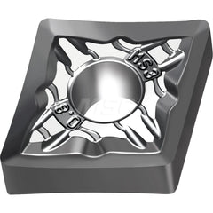 Turning Insert:  CNMG643-MS3 WSM20S, TiAlN, Al2O3 & Al Finish,  Neutral,  3/4″ Inscribed Circle,  80.0 &deg N/A Rhombic,