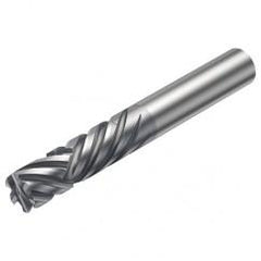 2P460-0952-NA 1630 9.52mm 6 FL Straight Center Cut w/Cylindrical Shank - Americas Industrial Supply