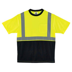 8289BK M Lim/Black Front T-Shirt Type R Class 2 - Americas Industrial Supply