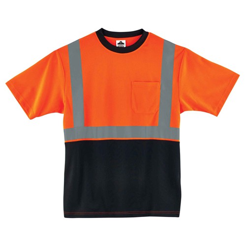 8289BK XL Org/Black Front T-Shirt Type R Class 2 - Americas Industrial Supply